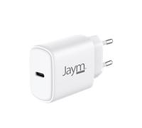 Caricabatterie iPhone / MacBook / iPad Pro / Samsung / Google / Android - Caricatore rapido da 20 W - Caricatore USB-C - Caricatore bianco - Nouvo