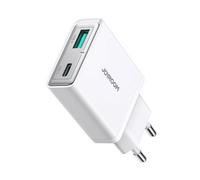 CARICABATTERIE JOYROOM JR-TCF14 USB-A USB-C da 20 W, Bianco