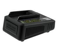 CARICABATTERIE KÄRCHER 2.44-33 - Ricarica rapida 36V, compatibile piattaforma Kärcher, Nero