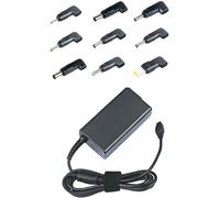 Caricabatterie Laptop Universale 65W, Input Tensione VAC 100V AC A 240V AC Per