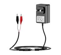 Caricabatterie LiFePO4 da 14,6 V 2 A con connettore a doppia clip a coccodrillo compatibile con Talentcell 12 V ricaricabile al litio ferro fosfato adattatore di alimentazione (1 pezzo)