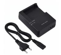 Caricabatterie LP-E8 LED per Canon EOS 550D 600D 650D 700D X4 X5 X6i X7i | Uscita DC 8,4V 0,72A, Ingresso AC 100-240V 50/60Hz, 5 Protezioni Integrate, Ricarica Stabile, Design Compatto da Viaggio