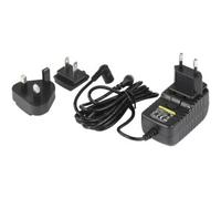 Macna Caricabatterie E-Heat 7,4 V 1A per batterie al litio – con connettore maschio, nero