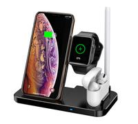 Caricabatterie magnetico efficiente, compatibile con AirPods, compatibilità universale per una ricarica senza interruzioni tra le diverse marche.