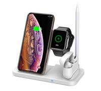Caricabatterie magnetico efficiente, compatibile con AirPods, compatibilità universale per una ricarica senza interruzioni tra le diverse marche.