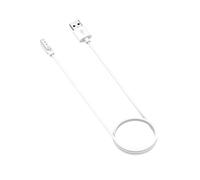Caricabatterie magnetico per orologi intelligenti Adatto per oppo watch Free smartwatch Cavo di ricarica per Ticwatch GTH Cavo di ricarica USB sostituzione caricabatterie (White)
