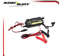 CARICABATTERIE MANTENITORE DI CARICA 12V 2A BATTERIE AUTO MOTO SCOOTER KOMBATT