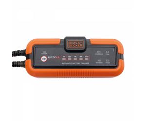 CARICABATTERIE MANTENITORE DI CARICA BLACK & DECKER BATTERIE 6 V 12 V 4 A SICURO