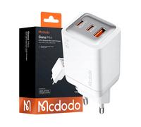 CARICABATTERIE MCDODO Gana Mini, 3 porte USB-C e USB-A, GaN da 67 W, Bianco