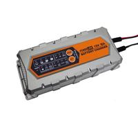 Caricabatterie, MKC010P Grigio PER BATTERIE al piombo 12V 10A SLA AGM GEl LITIO 6 cicli
