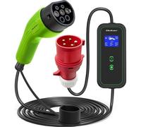 Caricabatterie mobile Qoltec per veicoli elettrici 2 in 1 Tipo 2 7kw 230v Cee 3 pin