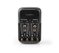 Caricabatterie Nedis BACH07 Universale NiCd NiMH AA AAA 9V Caricabatterie