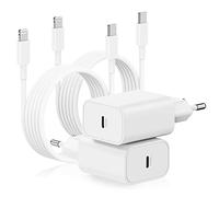 Caricabatterie originale Apple per iPhone 13 14 Pro, confezione da 2 m, con cavo di ricarica USB C a Lightning [MFi Certified], adattatore a ricarica rapida per iPhone 14 Pro Max/13/12/11/8 Plus/XS/SE