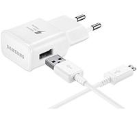 Caricabatterie originale EP-TA20EWE (Micro-USB) Ricarica Rapida per Samsung Galaxy S3, S4, S6, S7, S7 Edge, Note 4, 5, Bianco (Bulk)