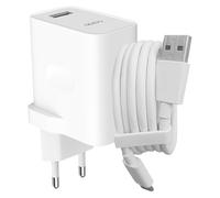Caricabatterie originale Oppo USB 30W con cavo da USB verso USB-C bianco