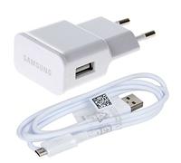 Caricabatterie originale per Samsung Eta-U90ewe, con cavo USB ECB-DU4AWE originale, per tablet Galaxy SM T230/T231/T235, Galaxy Tab 4 SM T530, Galaxy Tab S SM Pro T900, Galaxy Tab S SM T700/T800, SM Galaxy Note Pro P900, Note10 SM P600, Note 8 GT N5110X, colore: bianco