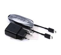 Caricabatterie originale Samsung per Galaxy A11, A12, A21s, A31, A41, M11, M20, M21 Fast Charge 15 W, 2 A, dati rapidi, etichetta di ricarica tipo C con panno per la pulizia dello schermo mungoo
