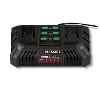 Caricabatterie PARKSIDE doppio doppia ricarica batteria PDSLG 20 B2 x 4,5 A 20 V