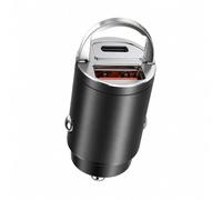 Caricabatterie per accendisigari USB C 65 W per auto, presa accendisigari, caricatore da auto, adattatore di ricarica rapida 3 porte con USB C PD 100 W PPS 45 W e USB A QC 3.0, presa 12 V 24 V ad alta