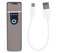 Caricabatterie per Apple TV Siri Remote, cavo micro USB nero lucido per ricarica rapida, cavo Lightning corto con design ultrasottile, per