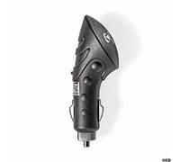 Caricabatterie per Auto 1.0A USB Nero - 2 pezzi