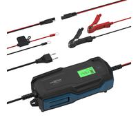 ANS BC 6-12V-6A - Caricabatterie automatico per batterie al piombo, al litio, IP65