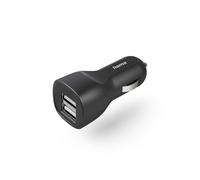 Caricatore Da Auto Con 2 Porte Usb-A , 12 W, Nero