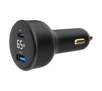 Caricabatterie per Auto GEMBIRD TA-UC-AC2PD65LCD-CAR-01