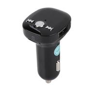 Caricabatterie per auto Trasmettitore FM Bluetooth Chiamate in vivavoce con display LCD Cancellazione del rumore Bass Boost Metodo wireless Qualità
