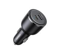 Caricabatterie Per Auto - Ugreen - 1 UsB-C + 1 UsB-A - 63w - Grigio