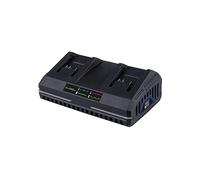 CARICABATTERIE PER BATTERIE RICARICABILI SCHEPPACH SDBC2.4A - Corrente di carica 2,4A, Ricarica doppia, LED stato carica