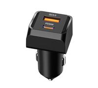 Caricabatterie per Cellulare in Automobile,Caricabatterie C Da 2 Porte Per Telefono - Adattatore Per Dispositivi Intelligenti - Per Cellulare Fotocamera Tablet Viaggio Camion Furgone Berlina SUV