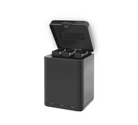 Caricabatterie per DJI Tello, 3 in 1 Hub di ricarica multipla con cavo di ricarica USB Type-C, box di ricarica USB, Hub di ricarica per batteria drone, nero