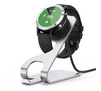 Caricabatterie per Garmin Watch Venu/Venu Sq/Sq 2 Music/Venu 2 3S, Caricatore Qi Wireless Base di Ricarica per Garmin Vivoactive 5/4/3, Stazione di Ricarica Rapida