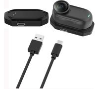 Caricabatterie per Insta360 GO 3 /GO 3S, Base di Ricarica per Videocamera Sportiva con Cavo da 1m, Dock di Ricarica