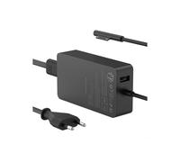Caricabatterie per laptop da 65 W compatibile con Microsoft Surface 11 10 9 8 Pro 7 7 Plus 6 5 4 3 X, Laptop 7 6 5 4 3 2, Go 4 3 2 1, B