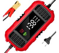 Caricabatterie per moto per batteria,Caricabatterie per moto | per motociclette automobilistiche da 12 V | per auto intelligente con rilevamento intelligente versatile pe