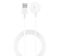 Caricabatterie per Orologio Intelligente, Caricatore Magnetico per Orologio USB 5V Sostitutivo per Emporio per Armani ART5001 ART5002 ART5003 ART5004 ART5005 (WHITE)