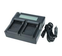 Caricabatterie per Panasonic DMW-BLE9 DMW-BLE9E DMW-BLG10 8.4/12.6/16.8V duale