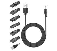 Caricabatterie per rasoio USB da 8 pezzi da 5 V compatibile con Philips OneBlade Braun Babyliss Trimmer, cavo di ricarica universale per rasoi elettrici, purificatori, lampade da scrivania audio