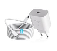 Caricabatterie Per Samsung, 25W Caricatore Rapido Alimentatore USB C con Cavo Ti
