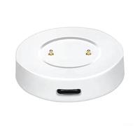Caricabatterie per smart watch Huawei per gt for honor for dream - cavo di alimentazione USB wireless efficiente 44 x 10 mm (nero)