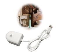 Caricabatterie per spazzolino elettrico, base di ricarica induttiva per Sonicare HX3000 / HX6000 / HX8000 / HX9000 Series cavo di alimentazione impermeabile