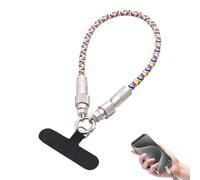 Caricabatterie per telefoni cellulari, cavo USB C ricarica rapida e linea telefonica, cinturino per telefono in corda spessa USB C, cavo di ricarica rapida per cordino telefonico da 60 W per campeggio