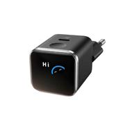 Caricabatterie per telefono mobile Anker con schermo interattivo Nano 45 W USB Type C Nero
