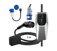 Caricabatterie per veicoli elettrici JUNSUN 3.5/7KW 1 Phase 16/32A Typ2 EV
