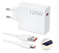 Caricabatterie per Xiaomi 120W con Cavo USB-C 2M, Caricabatterie Tipo C, Caricabatterie per Cellulari per Xiaomi 15/14T Pro/14 Ultra/13T Pro/12T/13 Pro/12 Pro/POCO X7 Pro/F6/X4 GT Pad 7 6
