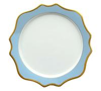 Caricabatterie Piastra Matrimonio Decorazione Ceramica Loto a Smerlo Edge Design