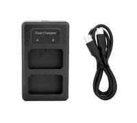 Caricabatterie Portatile A 2 Slot per Batterie Flash Speedlite Serie V1/V860III VB26A/B/30 Custodia di Ricarica 5V/3A 15W
