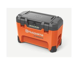 Caricabatterie portatile multi-rack HUSQVARNA 40-C1000X4 4 scomparti di ricarica